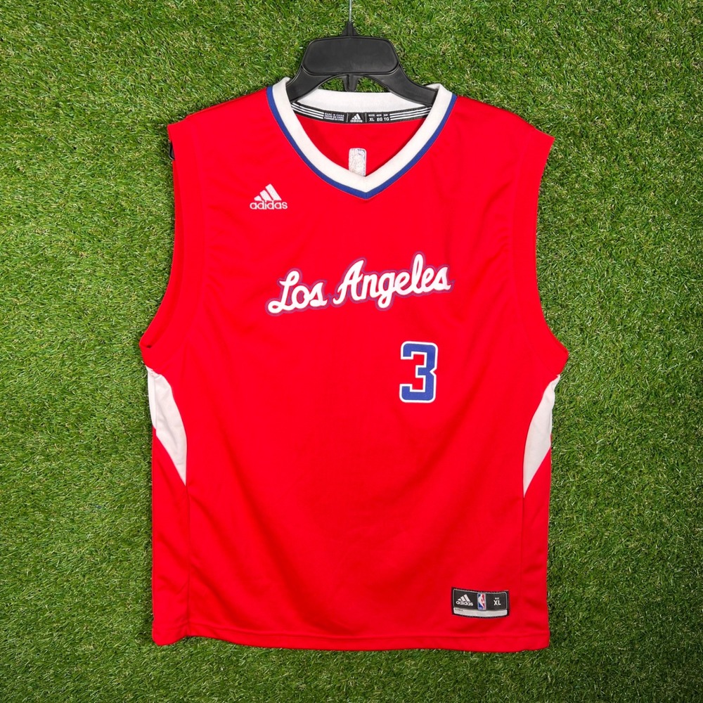 Adidas Los‎ Angeles Clippers Chris Paul 3 Basketball Jersey Red Mens XL
